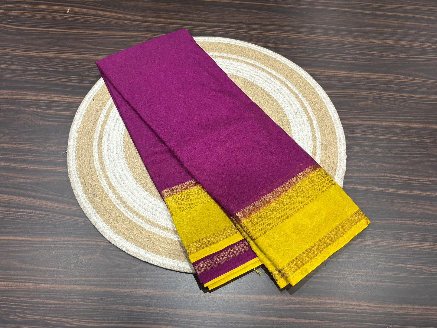 Semi Mysore crape