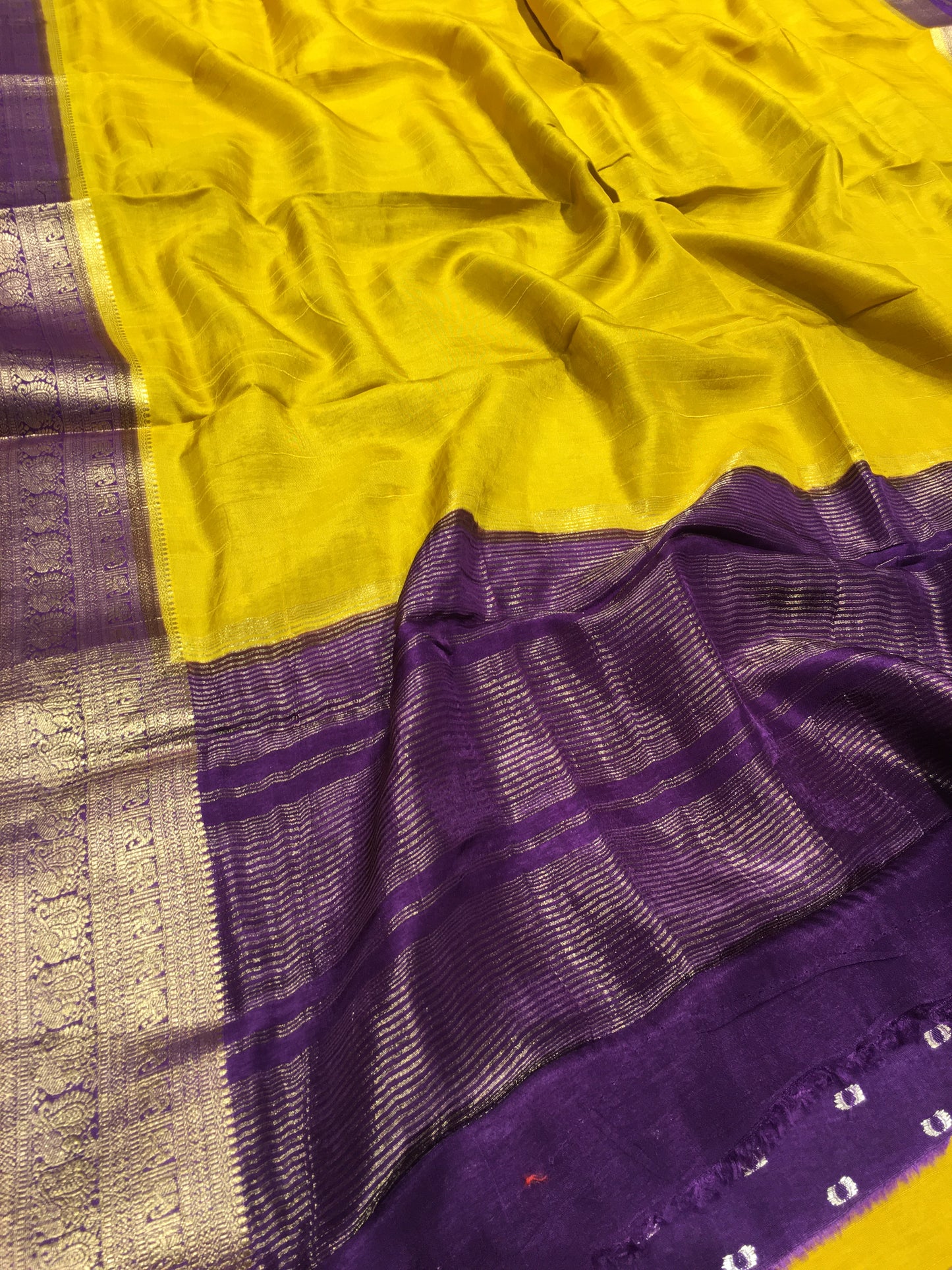 Soft tussar saree