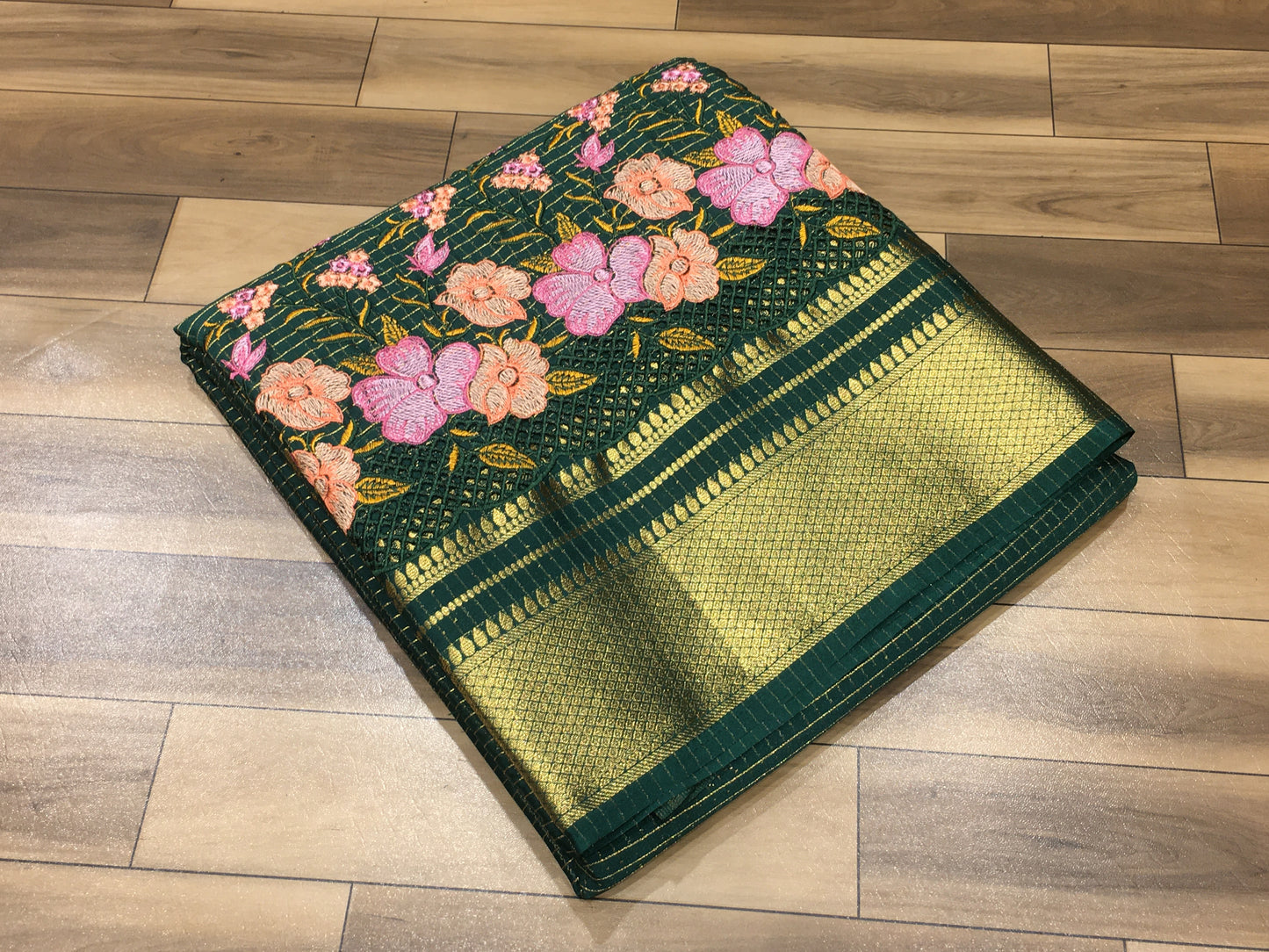 Semi Mysore Crape silk