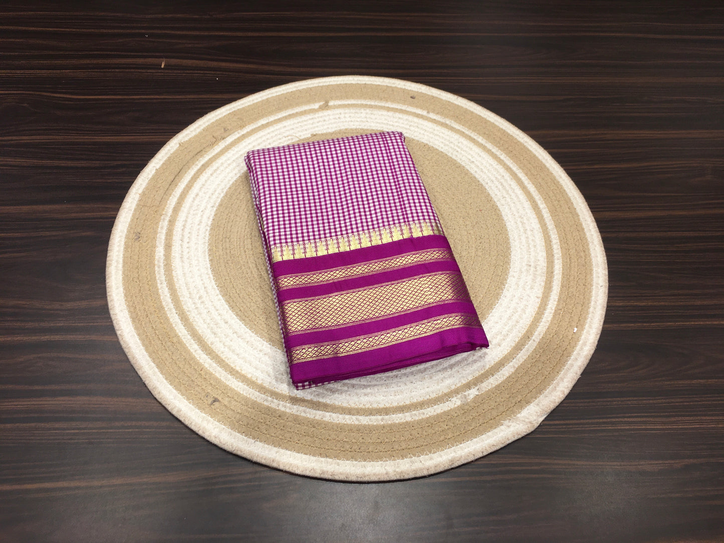 Semi Kanchipuram silk