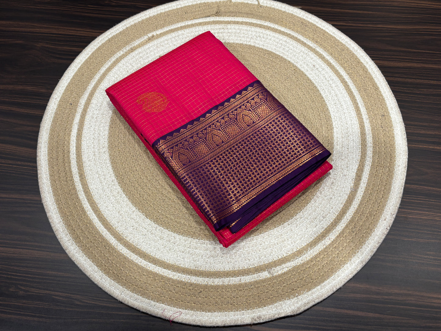 Semi Kanchipuram silk