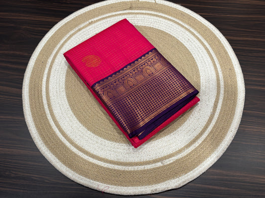 Semi Kanchipuram silk