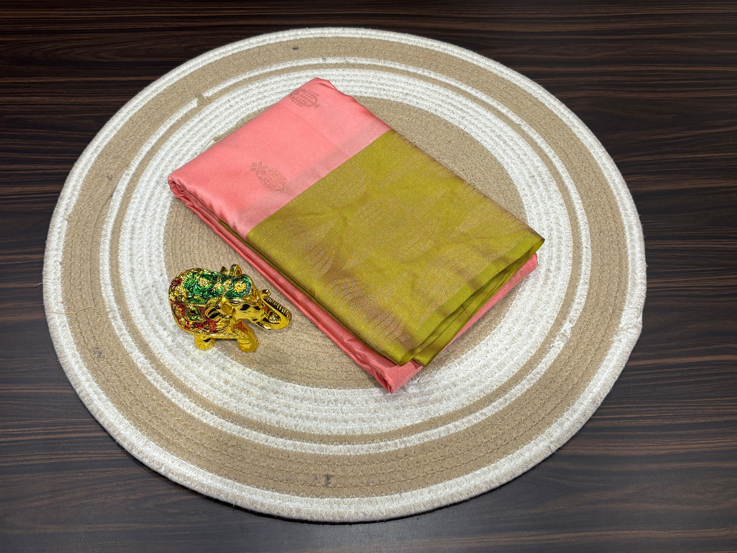 Semi Kanchipuram silk