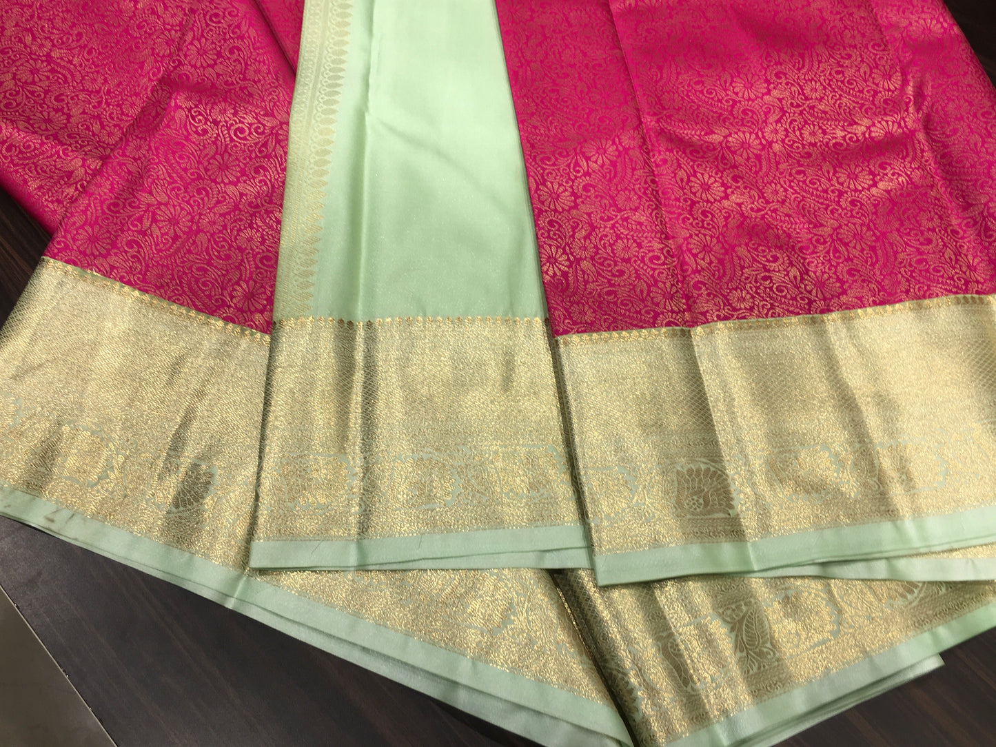 Semi Kanchipuram silk