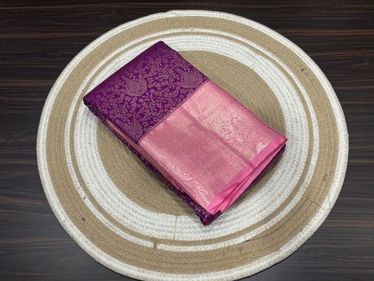 Semi Kanchipuram silk
