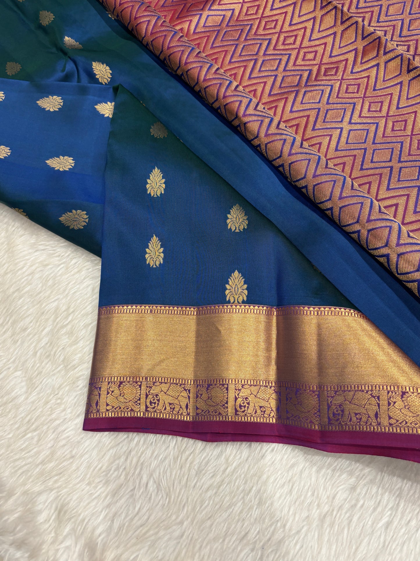 Pure Kanchipuram silk