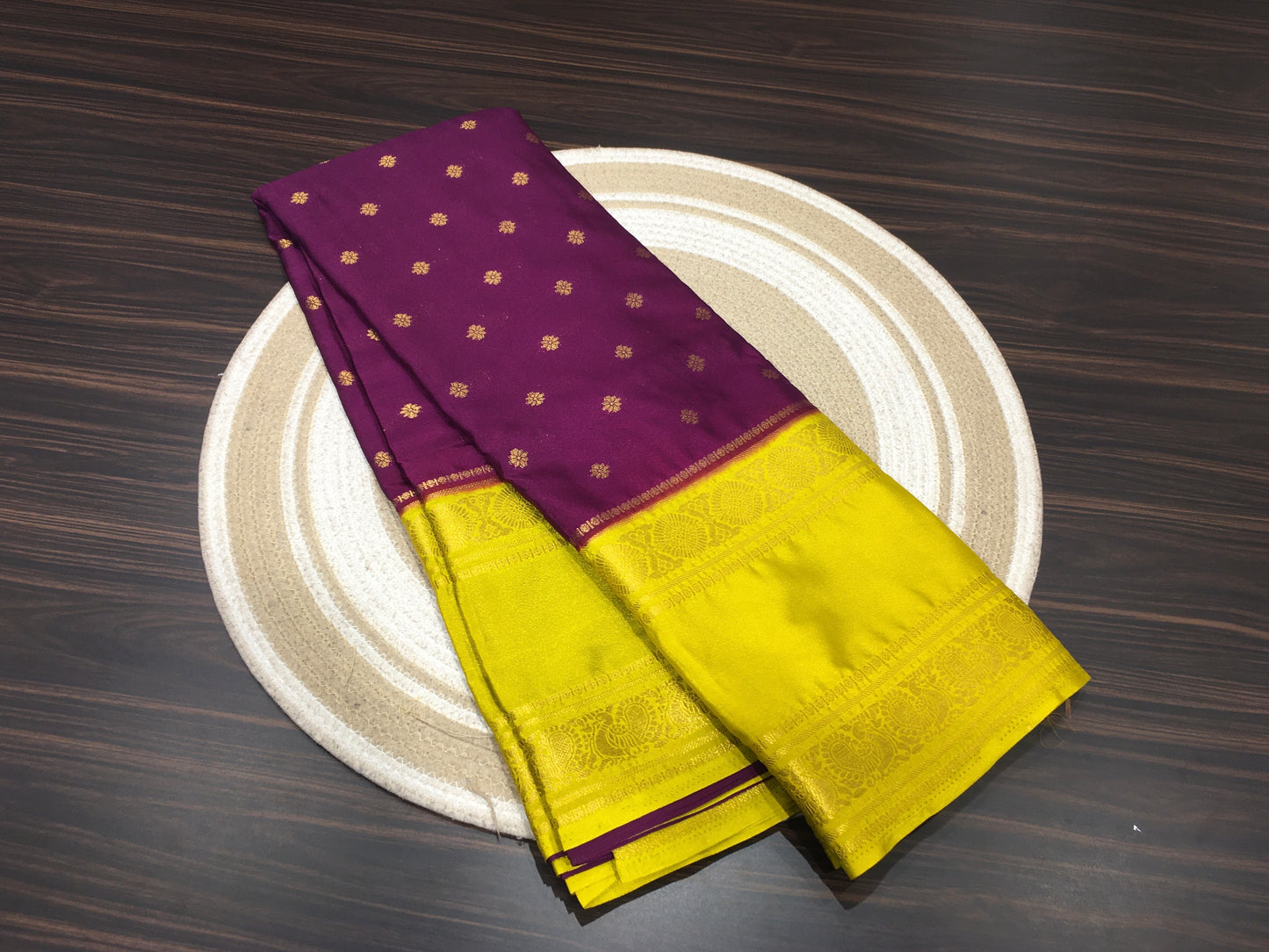 Semi Mysore crape