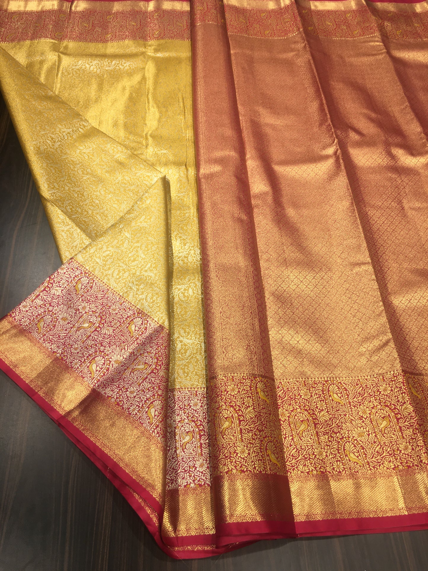 Semi Kanchipuram silk