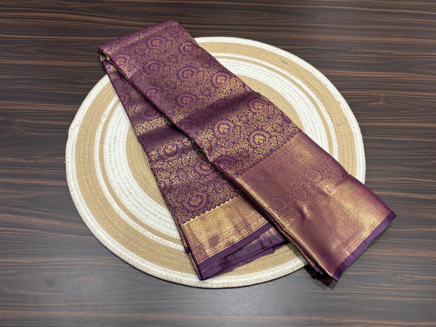 Semi Kanchipuram silk