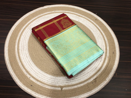 Semi Kanchipuram silk