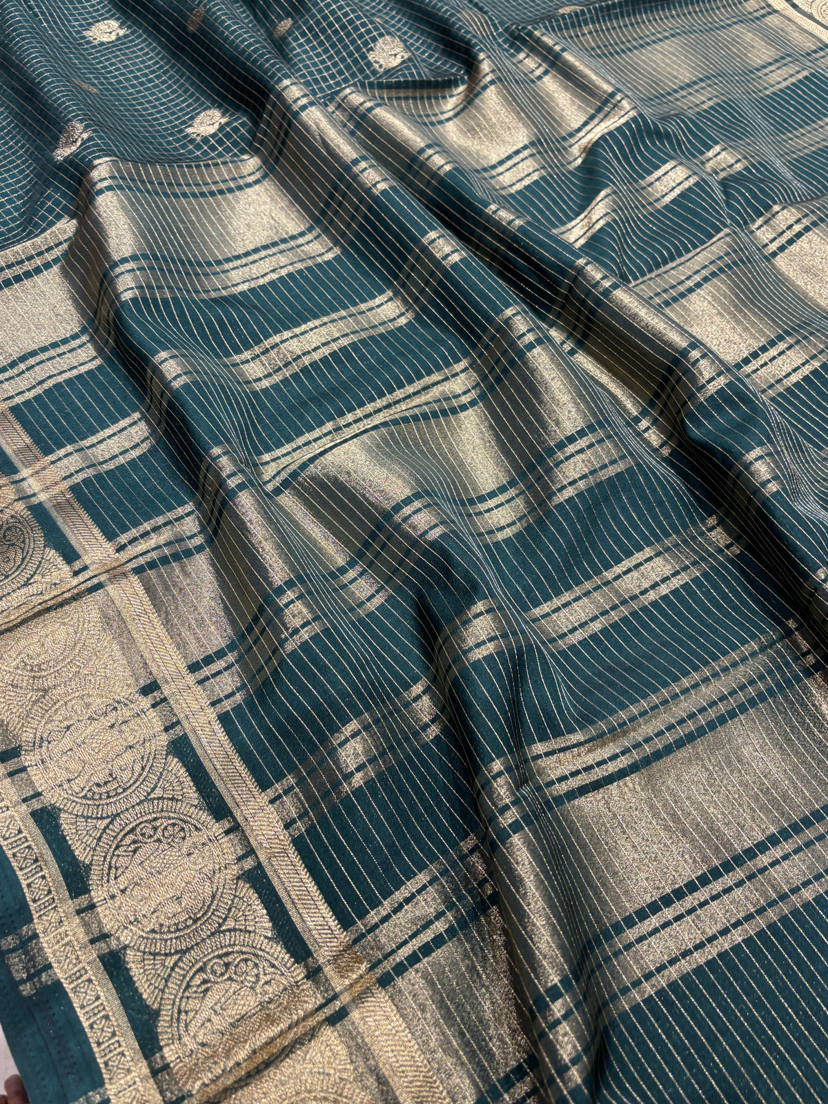 Semi Mysore Crape Silk