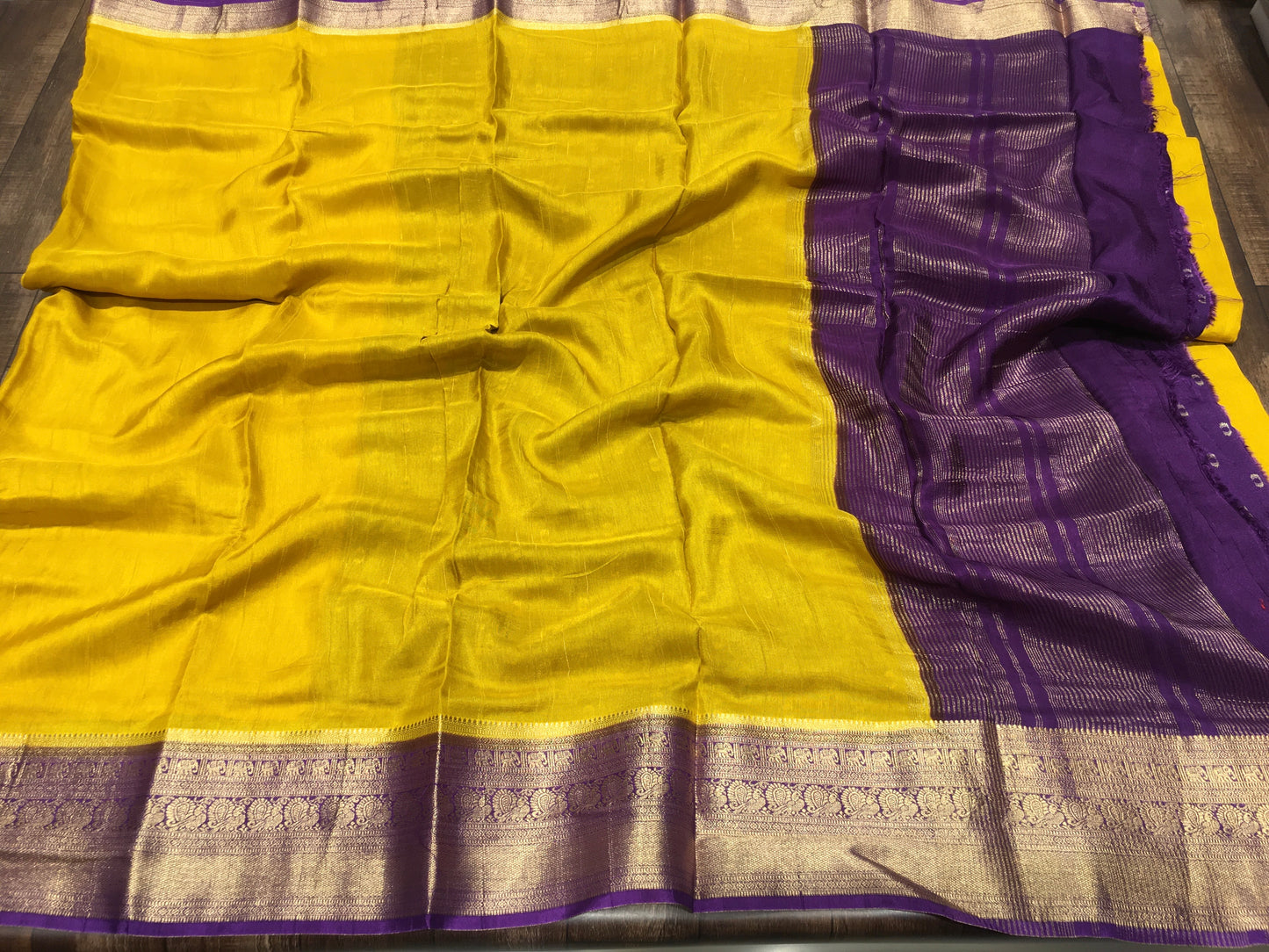 Soft tussar saree