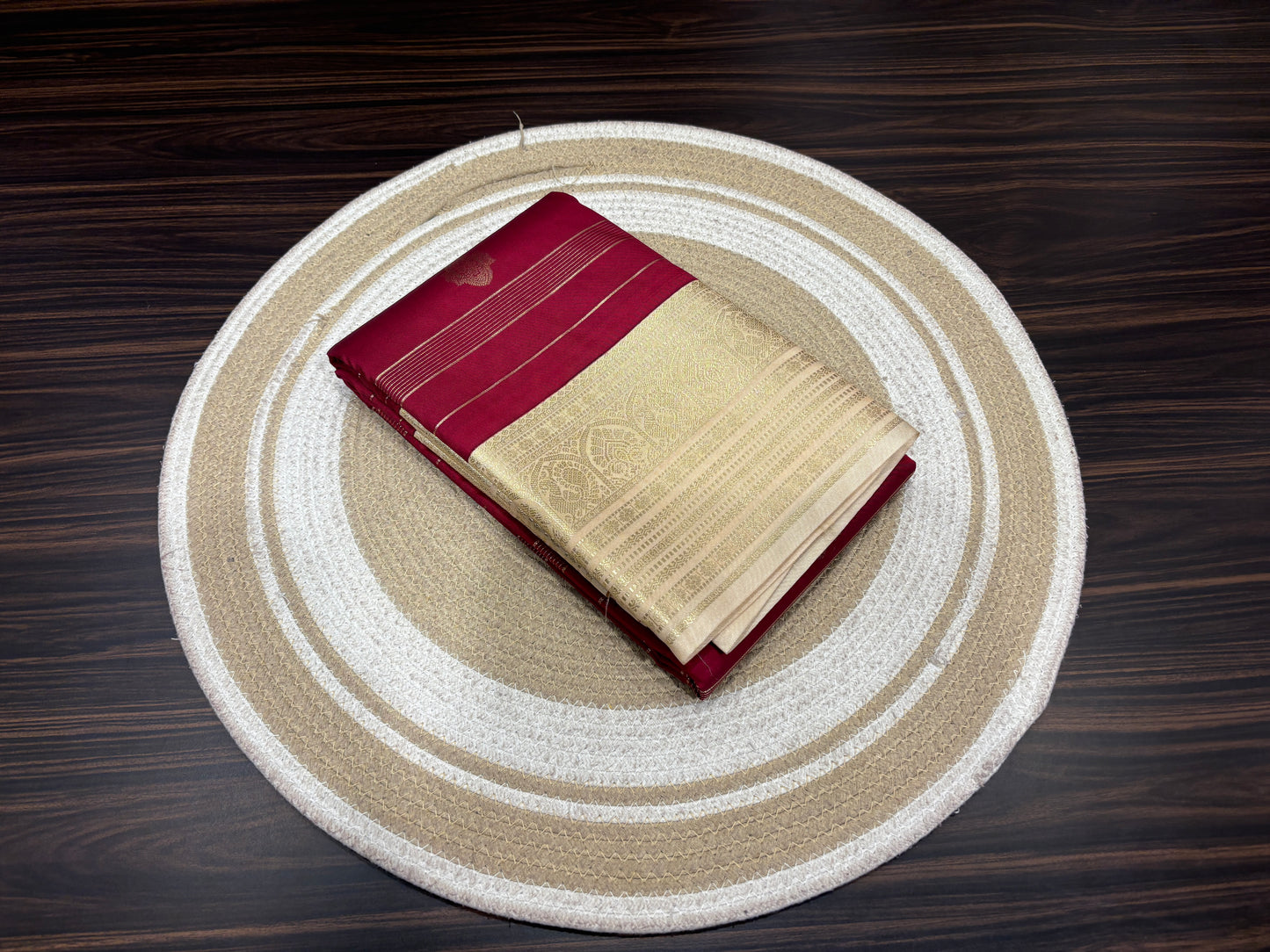 Semi Kanchipuram silk