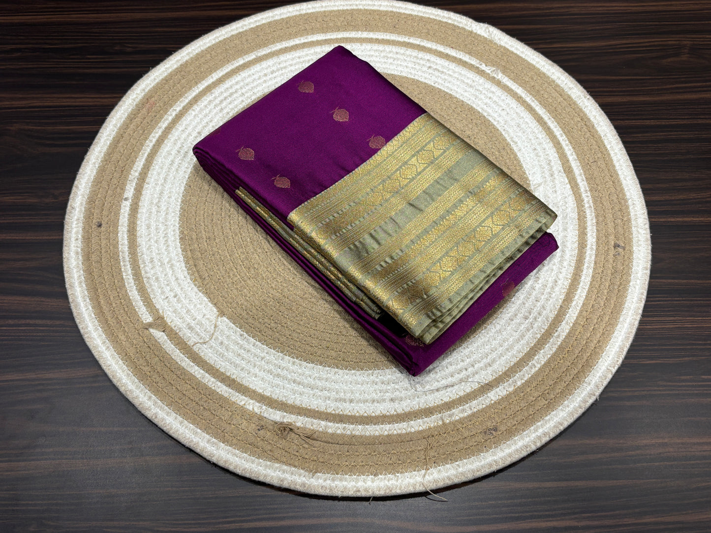 Semi Kanchipuram silk