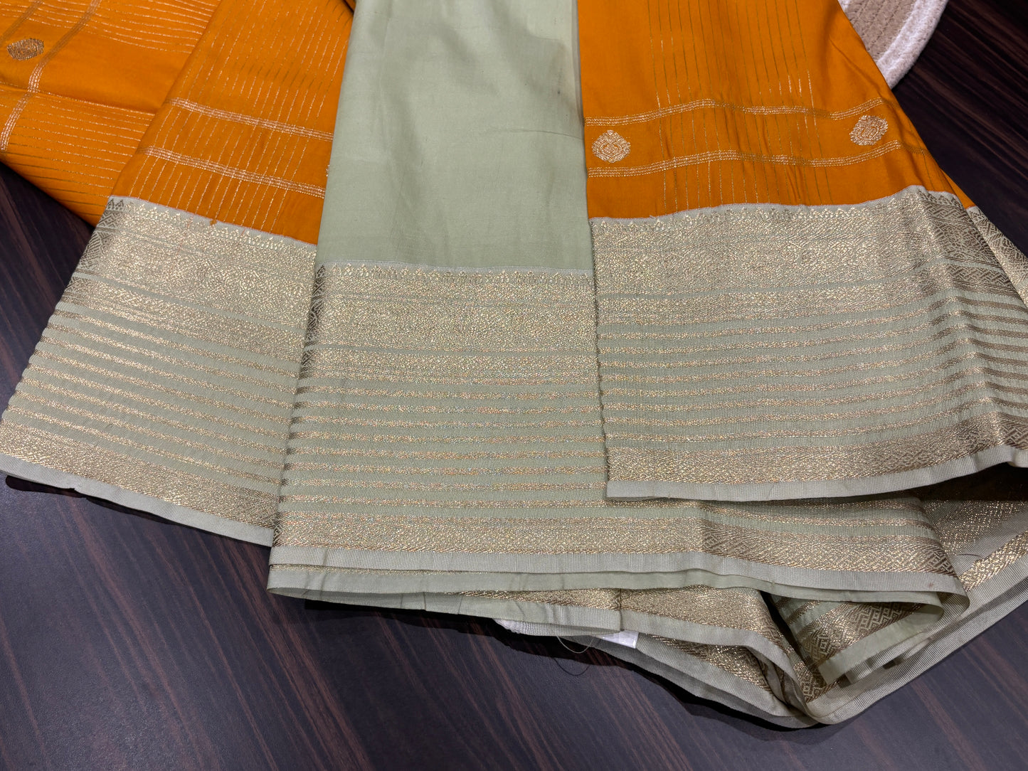 Semi Kanchipuram silk