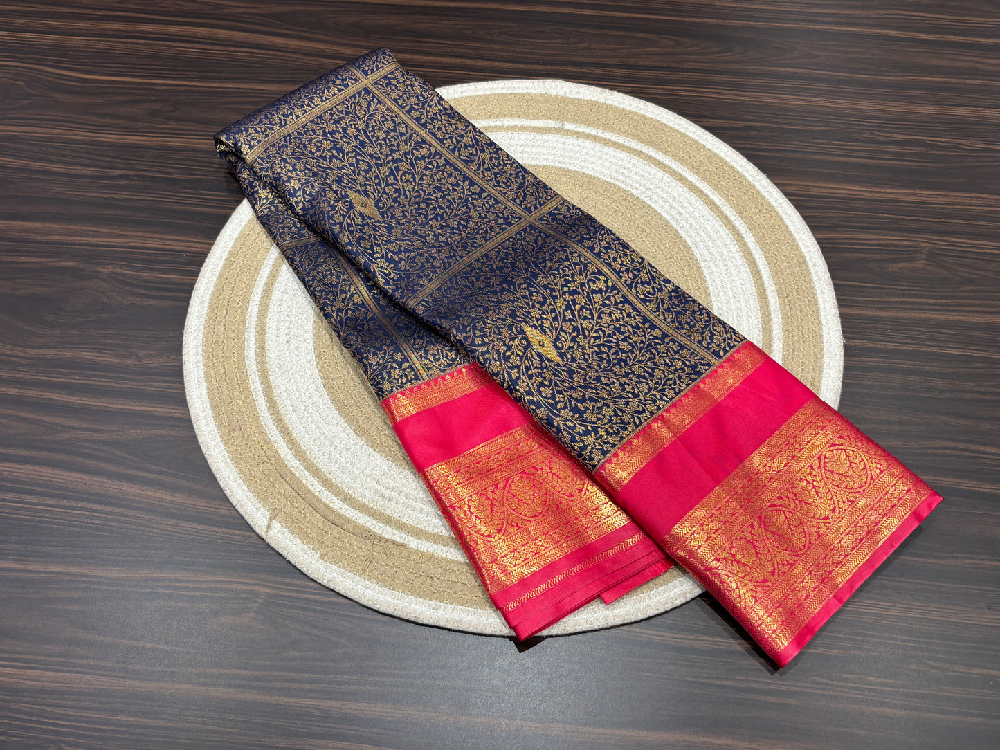Semi Kanchipuram silk