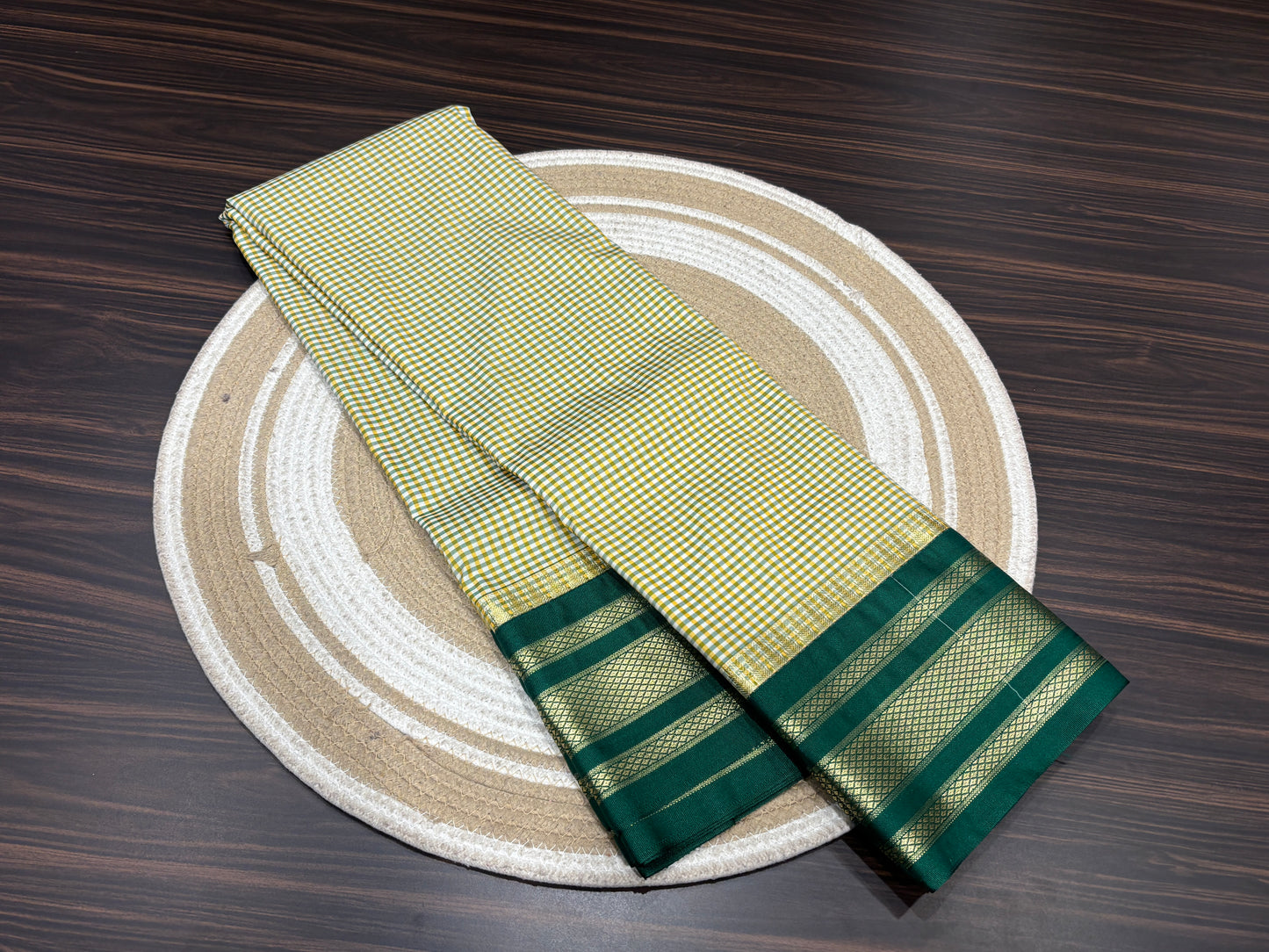 Semi Kanchipuram silk