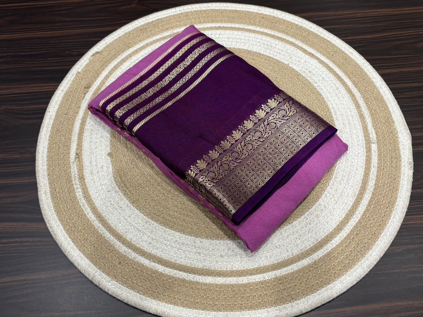 Semi Kanchipuram crape