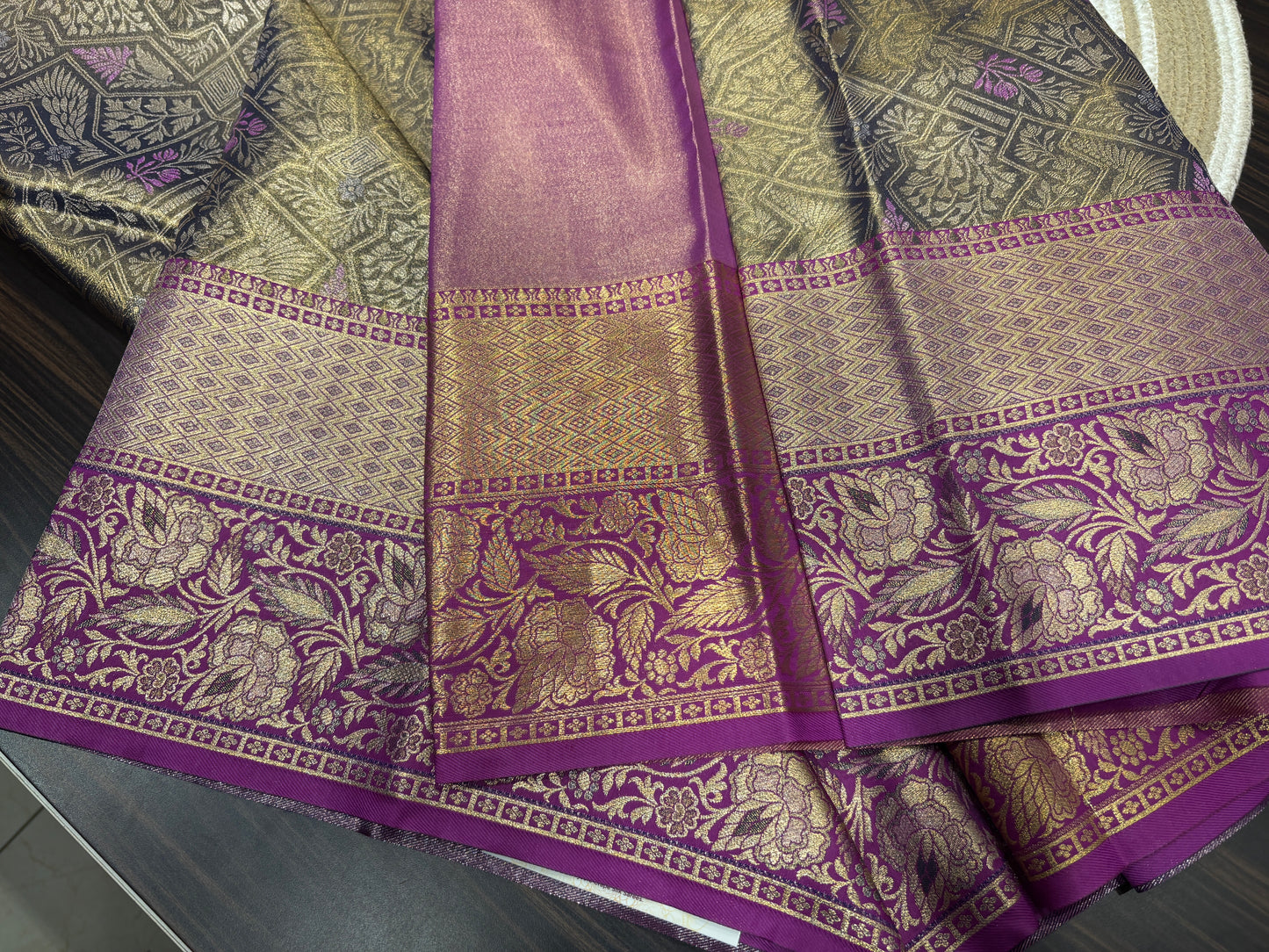 Semi Kanchipuram tissue