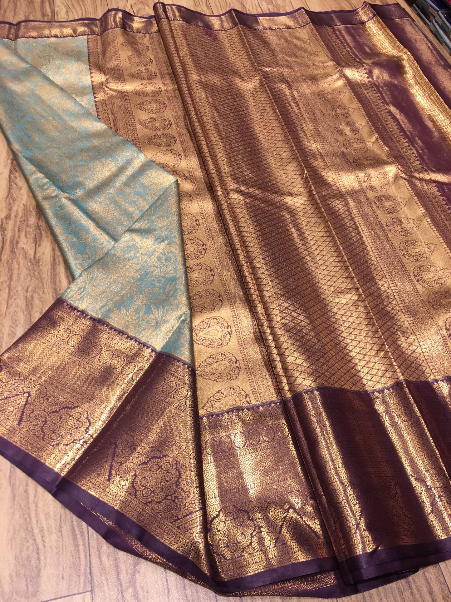 Semi Kanchipuram tissue