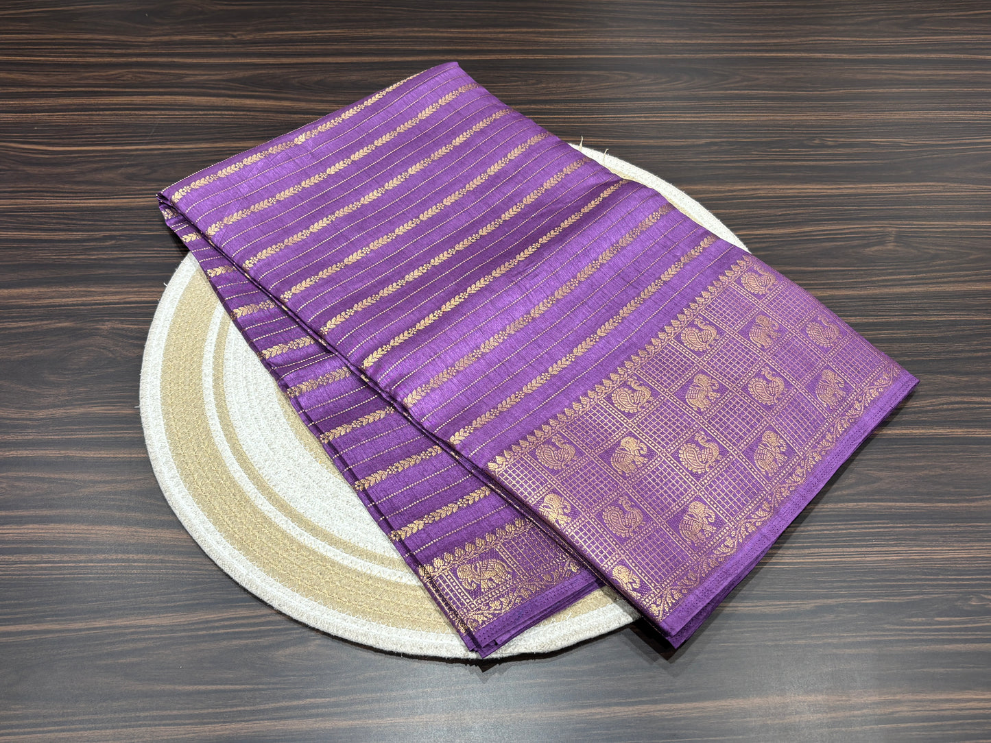 Mulberry silk saree