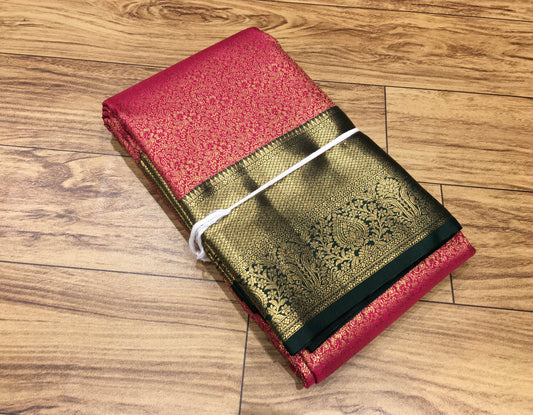 Semi Kanchipuram brocade