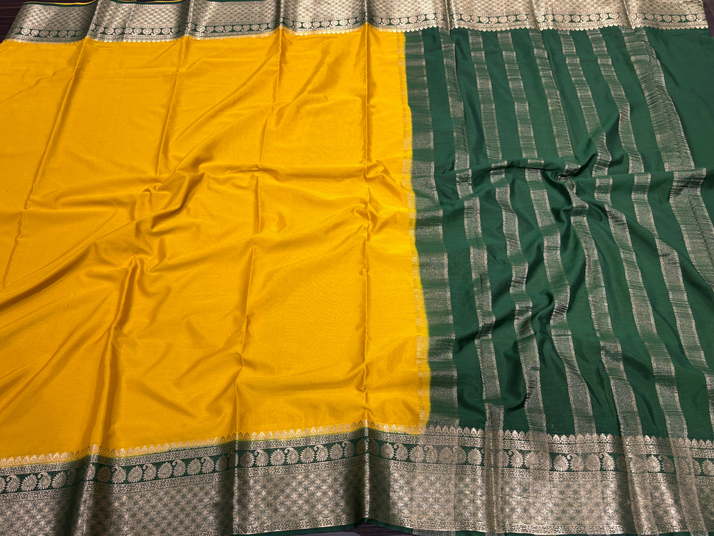 Semi Mysore crape