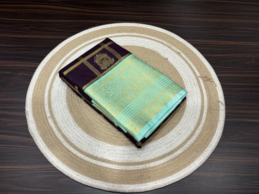 Semi Kanchipuram silk
