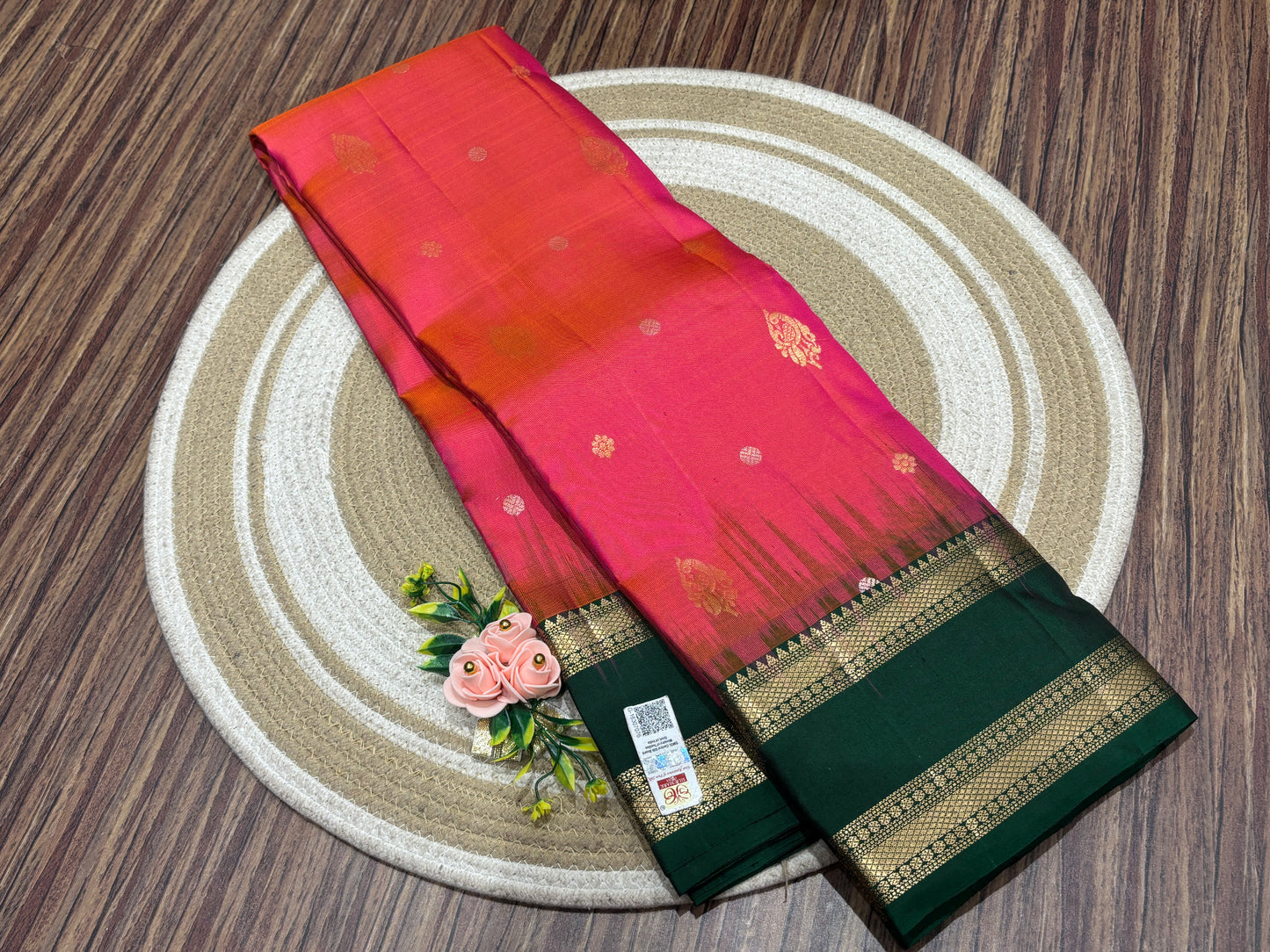Pure Kanchipuram soft silk