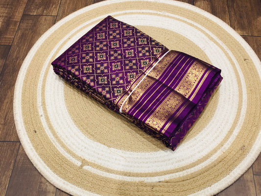 Semi Kanchipuram silk