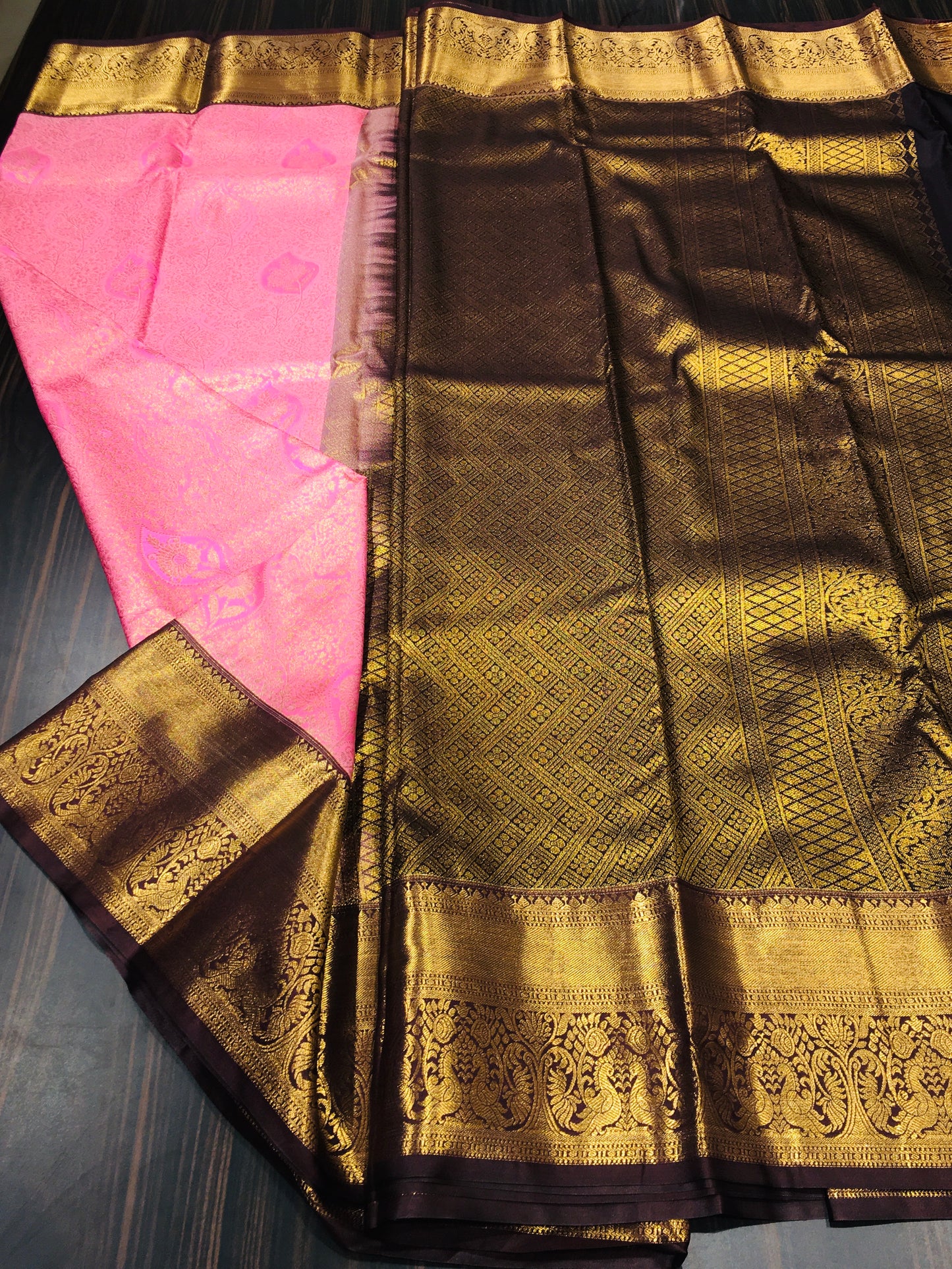 Semi Kanchipuram silk