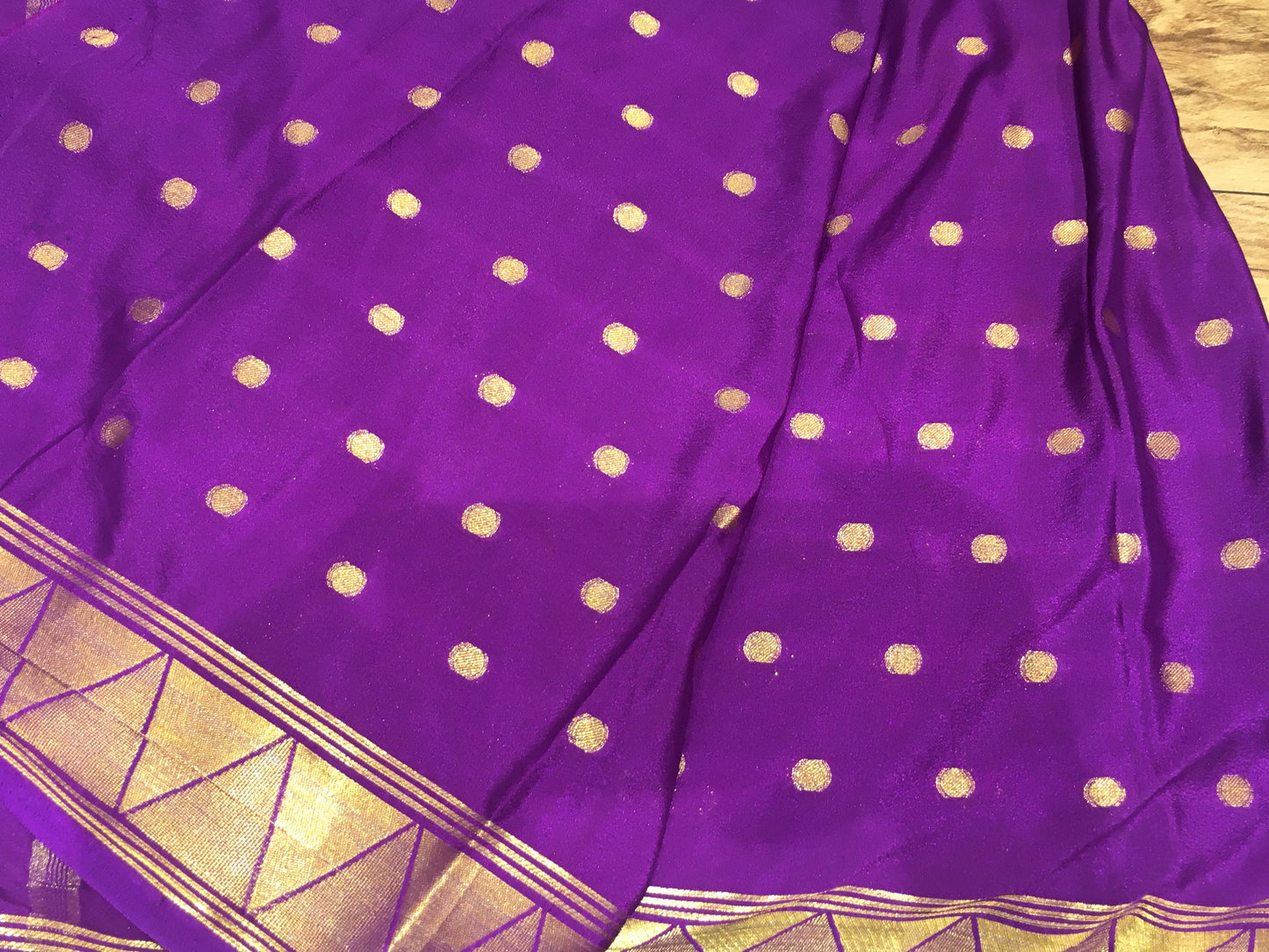 Semi Mysore Crape Silk