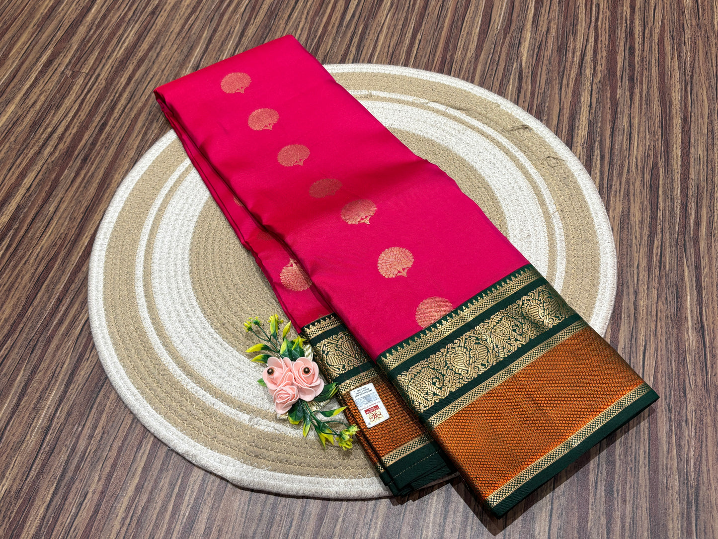 Pure Kanchipuram silk