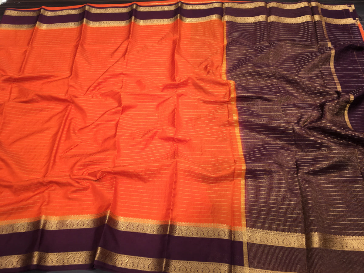 Semi Mysore Crape Silk