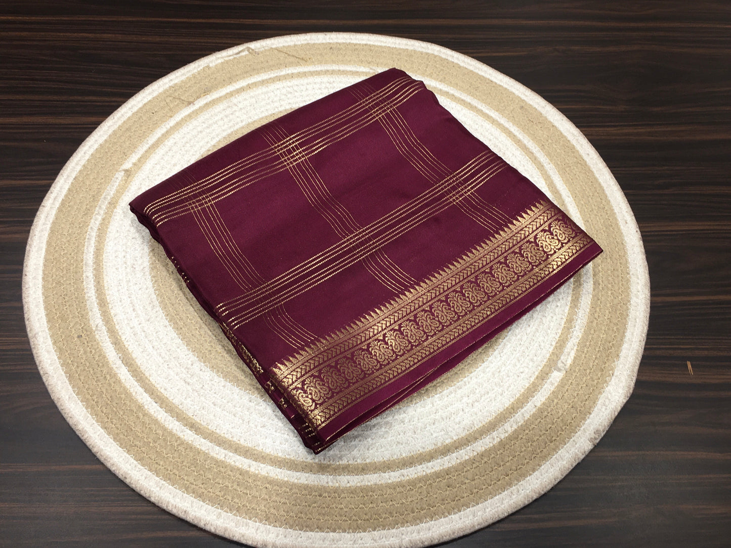 Semi Mysore crape