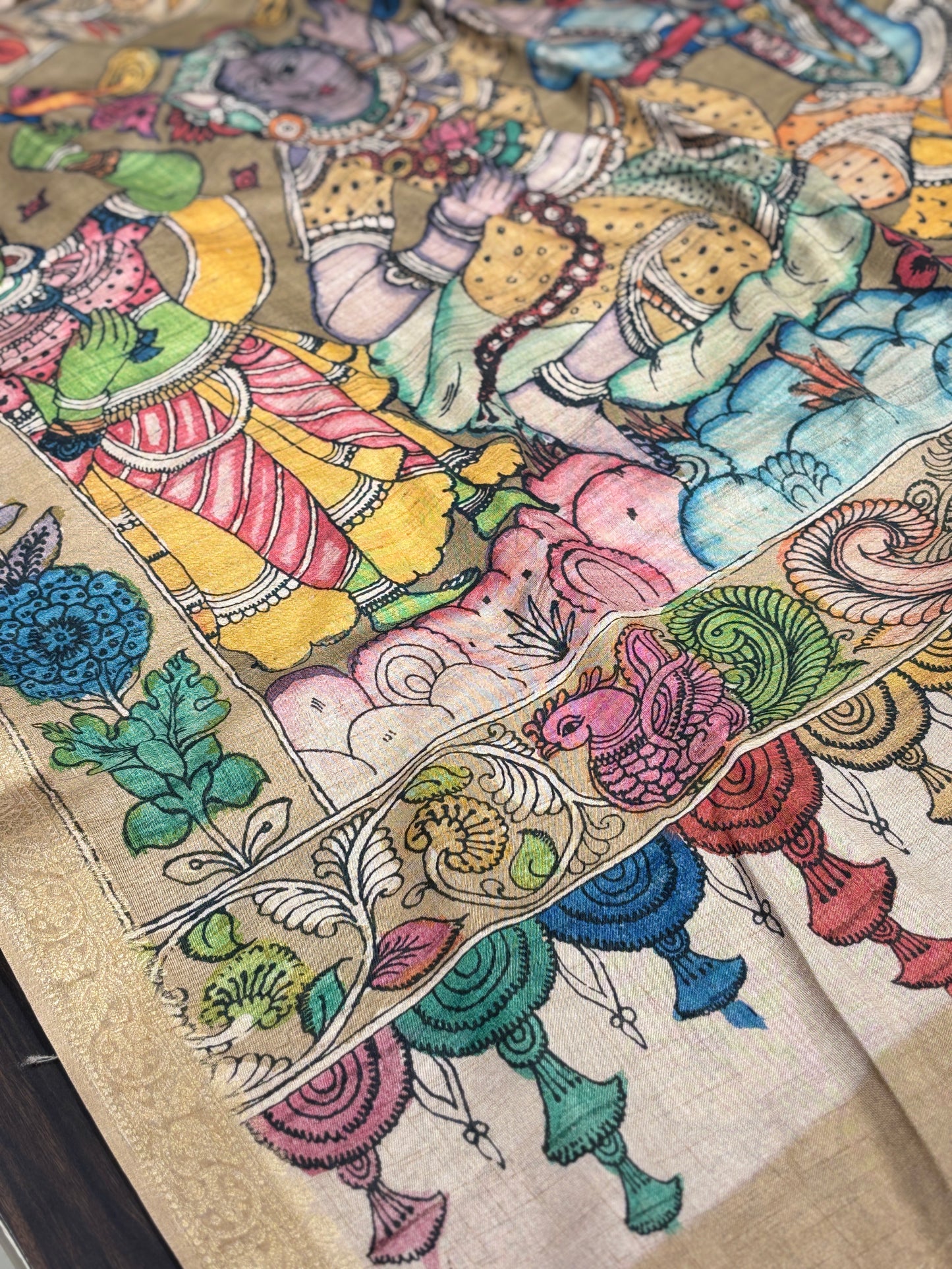 Kalamkari saree