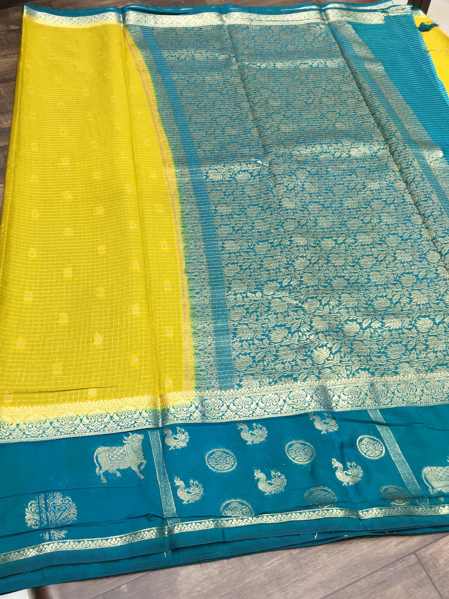 Semi Mysore crape