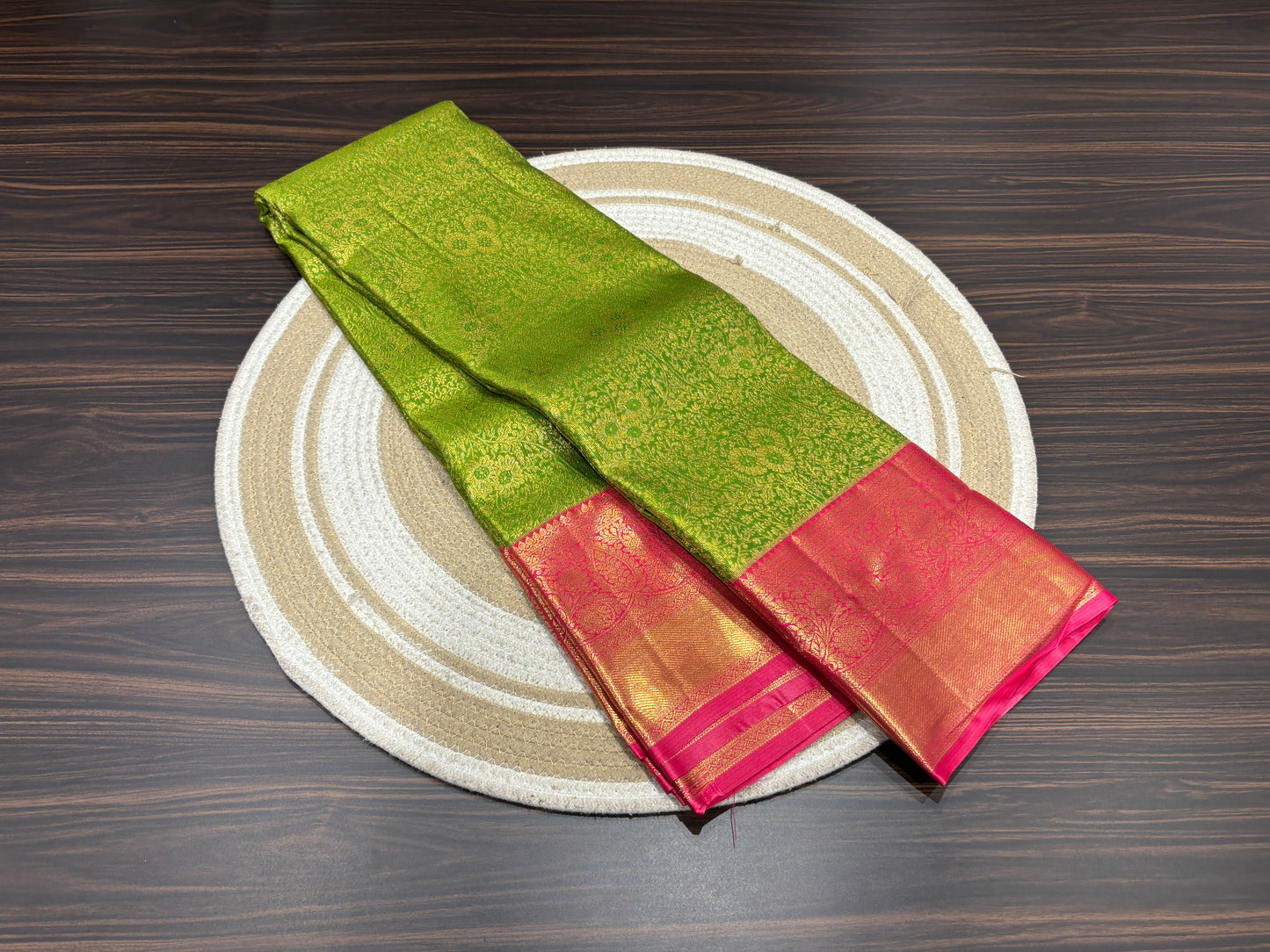 Semi Kanchipuram silk