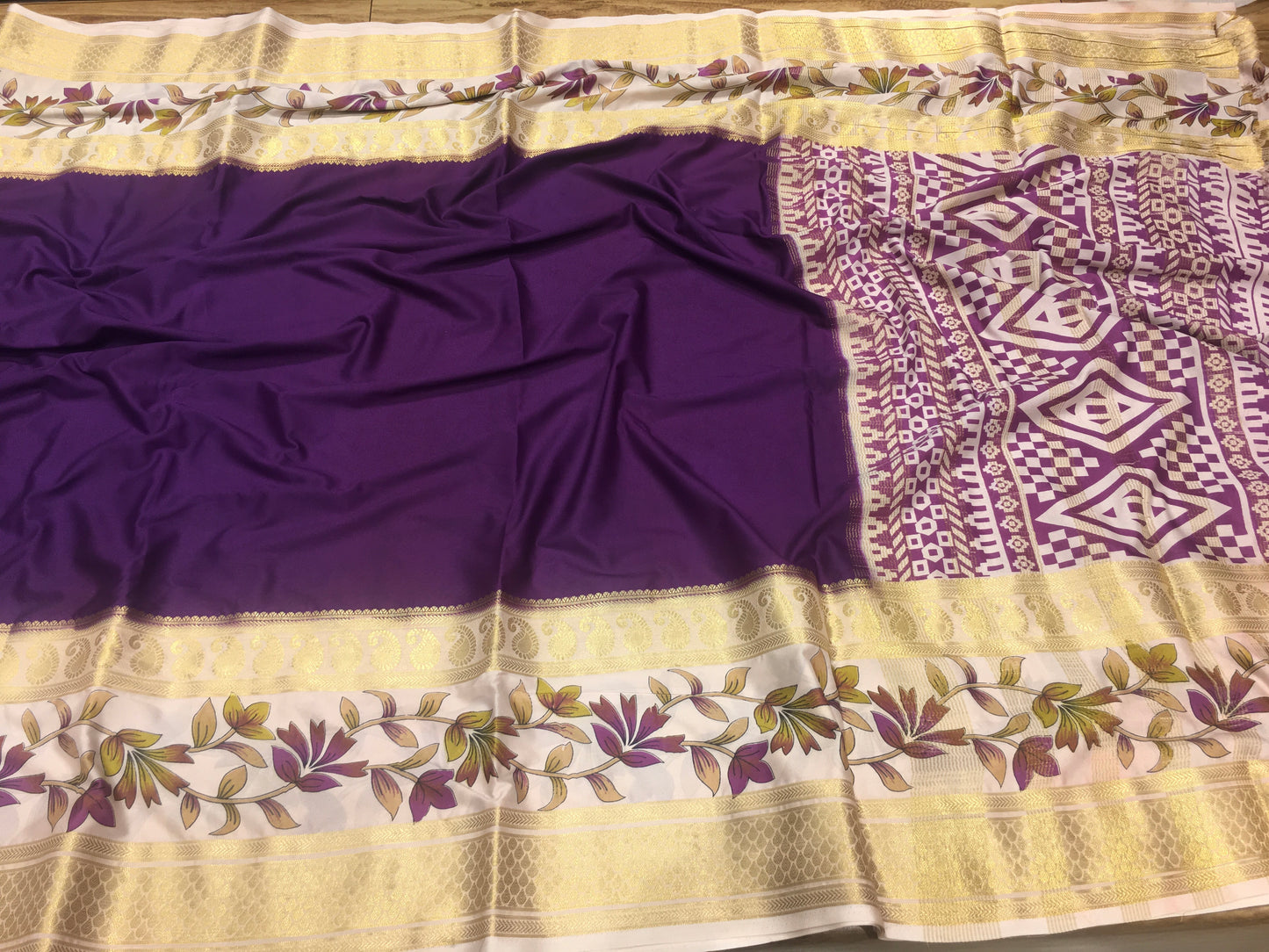 Semi Mysore Crape
