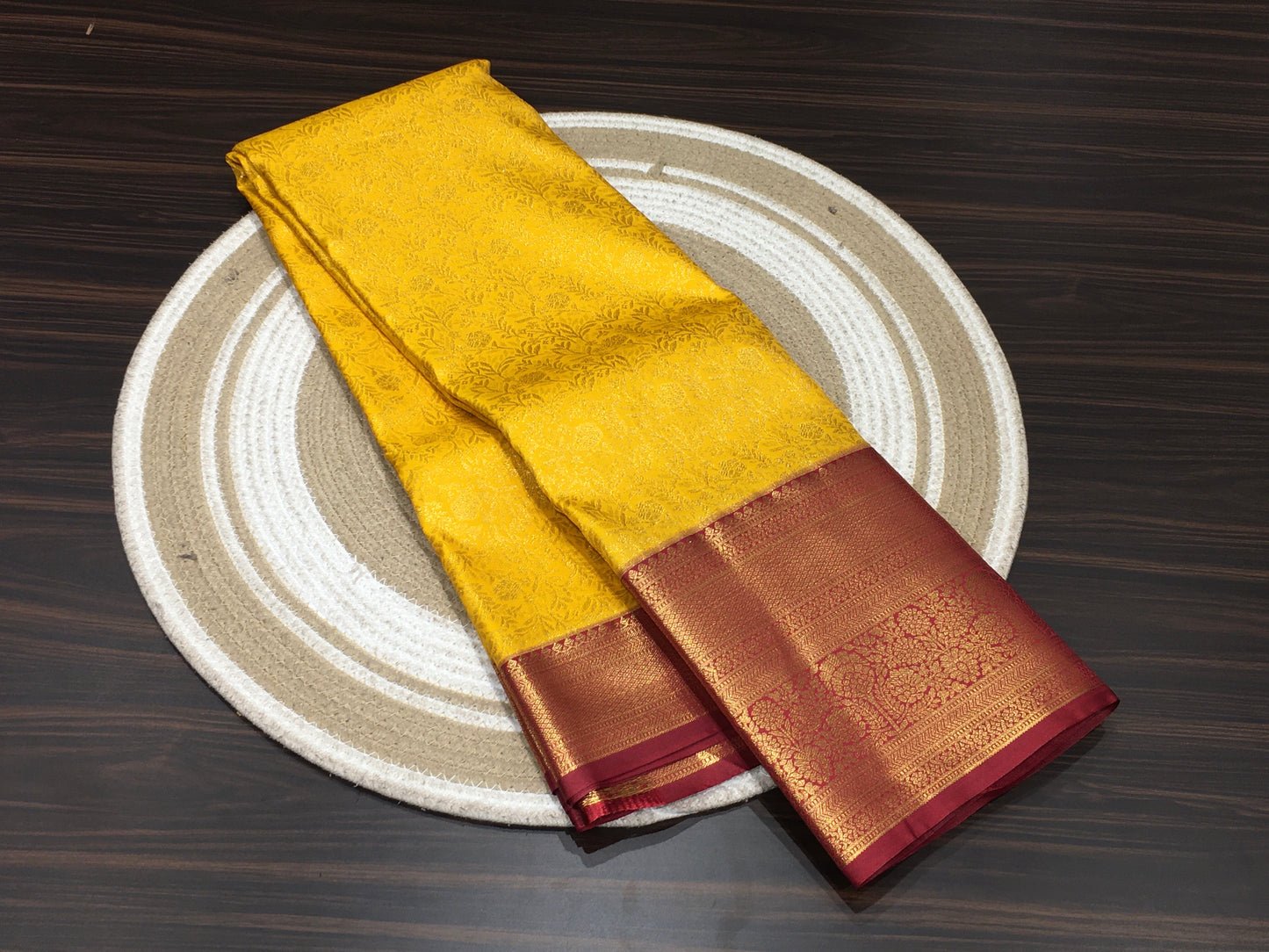 Semi Kanchipuram silk