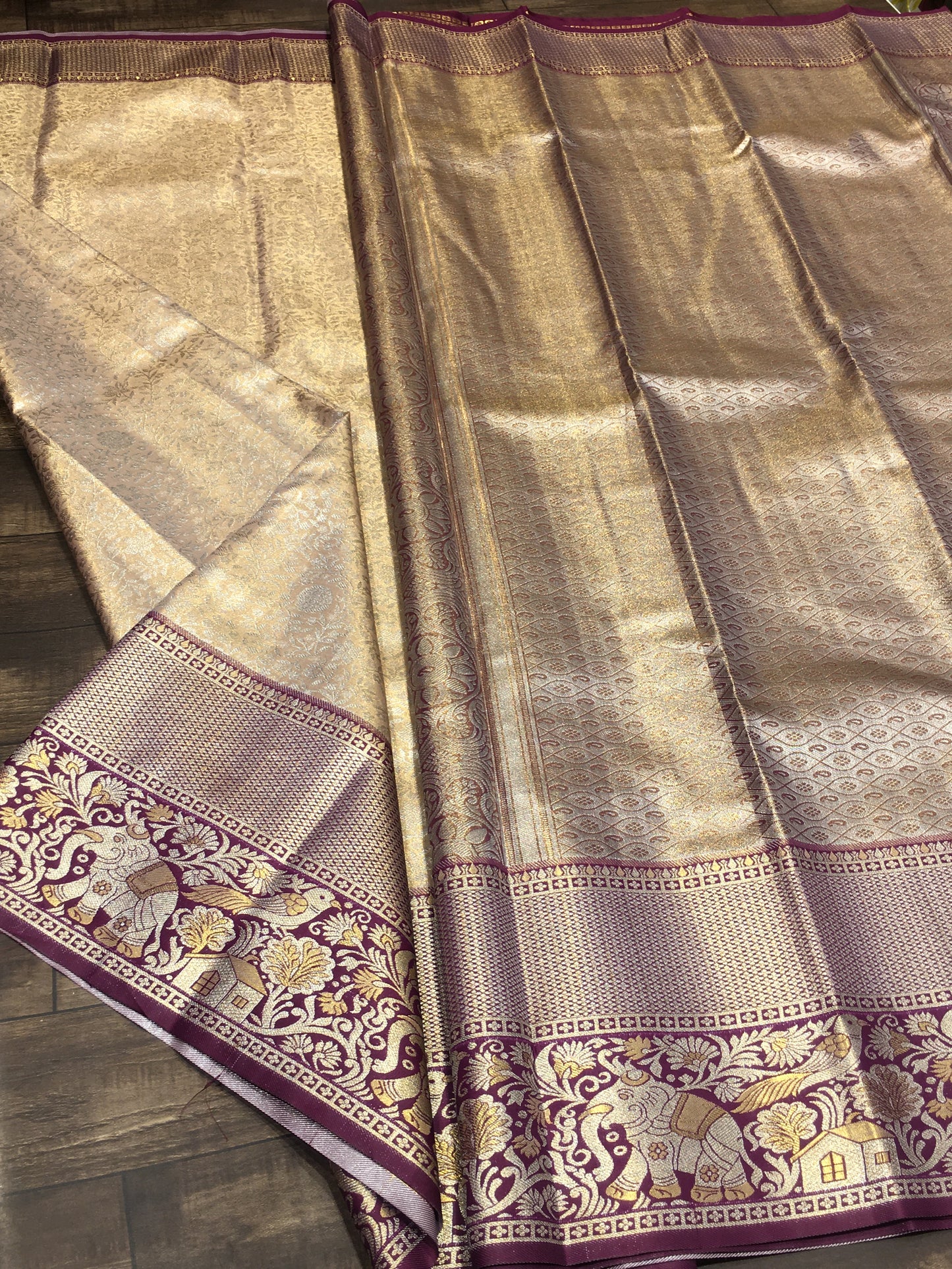 Semi Kanchipuram Tissue