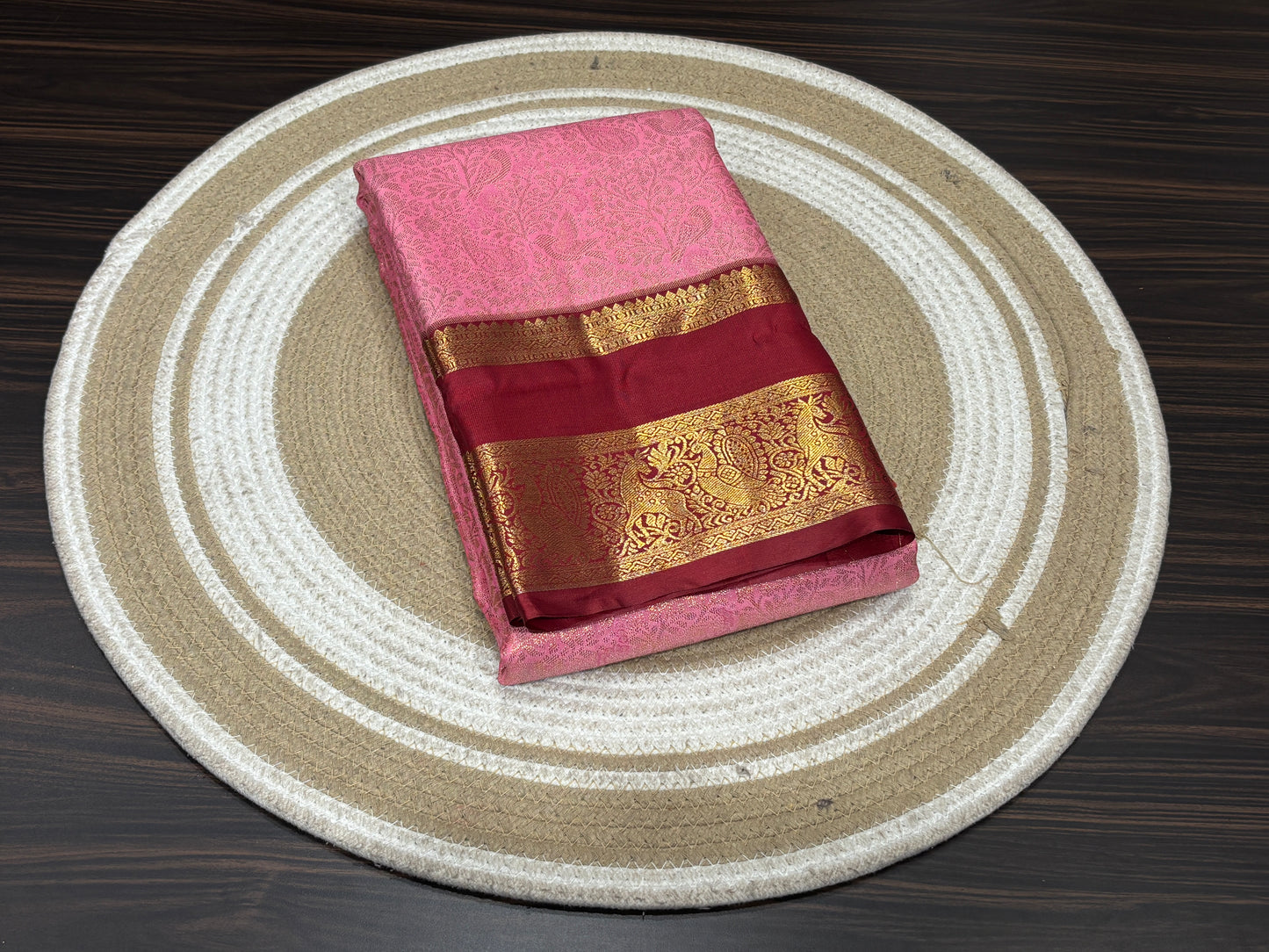 Semi Kanchipuram silk