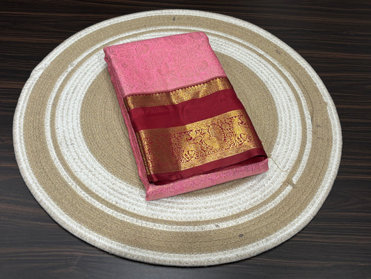 Semi Kanchipuram silk