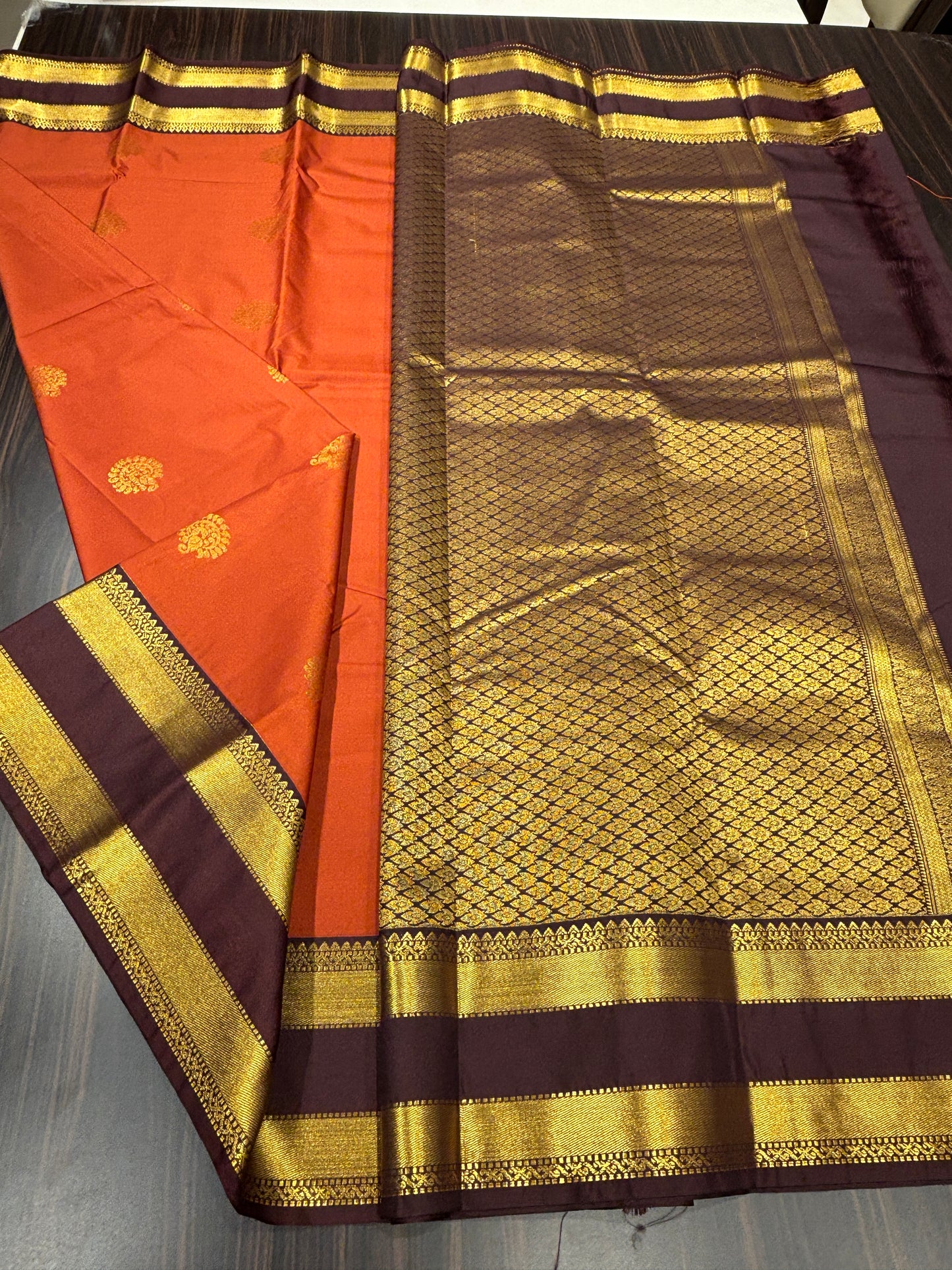 Semi Kanchipuram silk