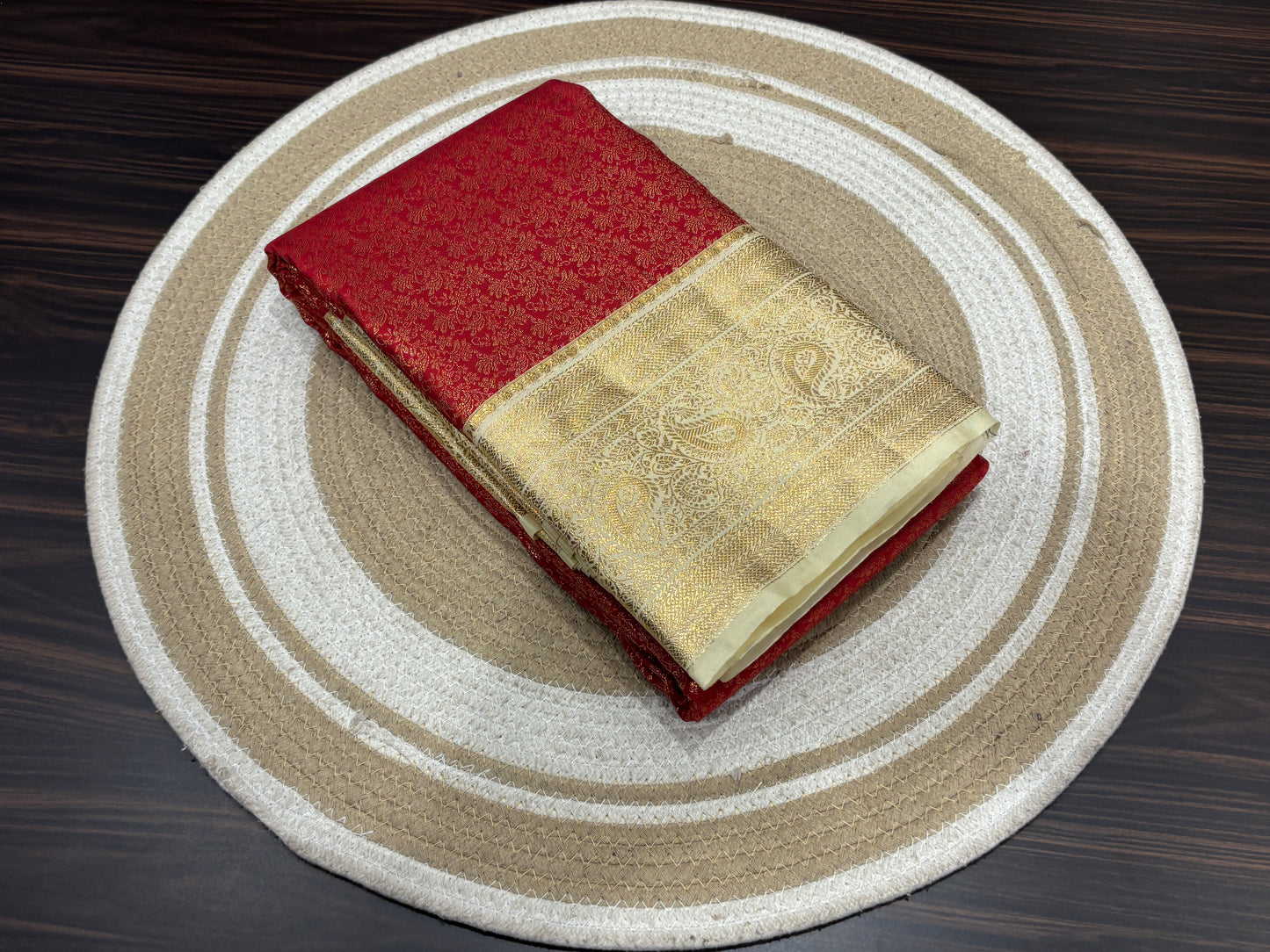 Semi Kanchipuram silk