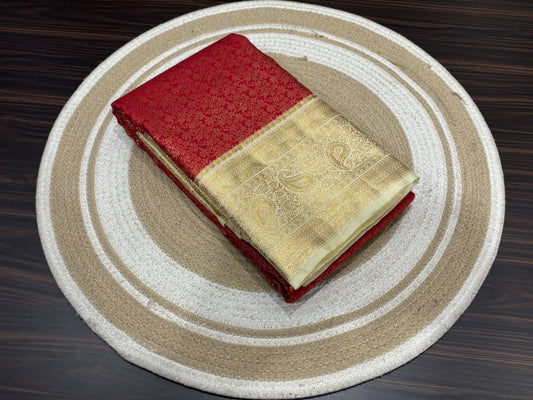 Semi Kanchipuram silk