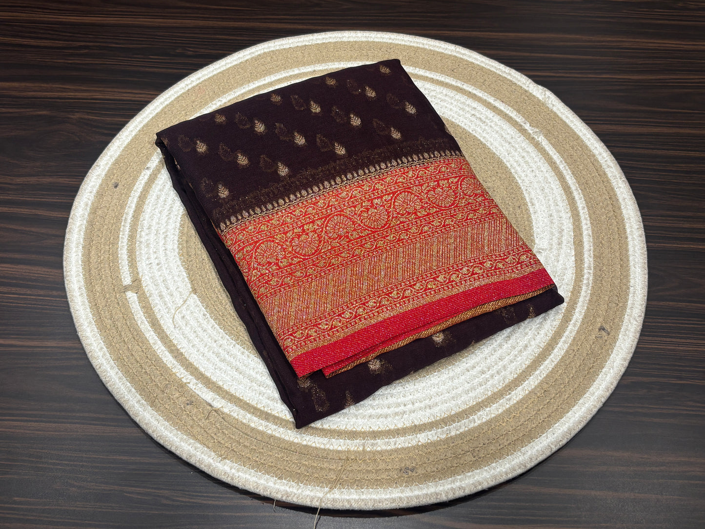 Chiffon georgette saree