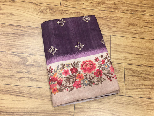 Soft Tussar Saree