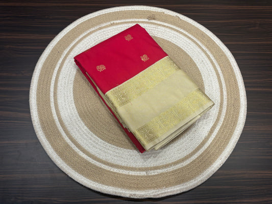 Semi Kanchipuram silk