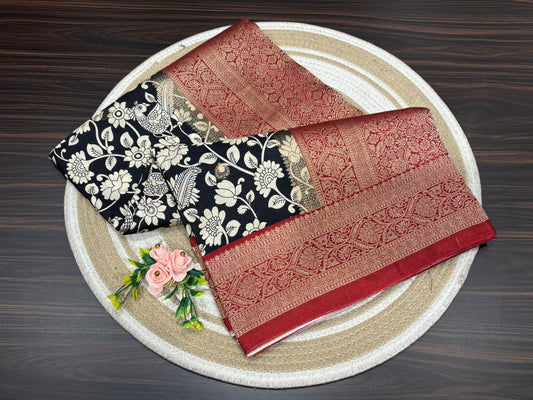 Soft cotton saree